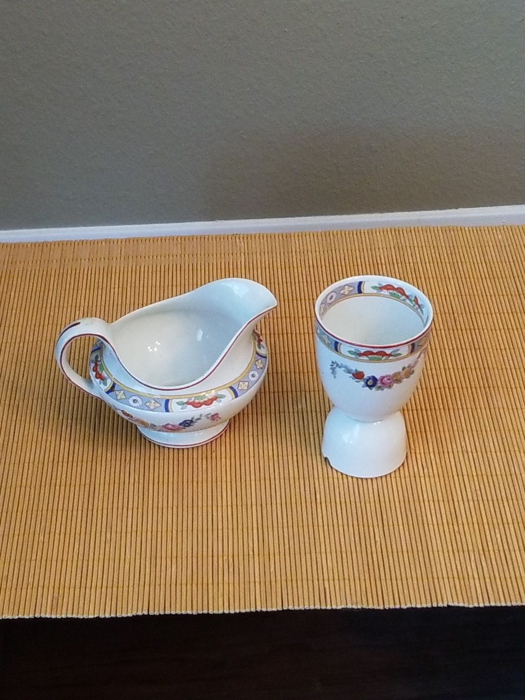Old Johnson Brothers china from England.