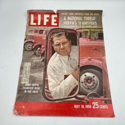 Life Magazine Jimmy Hoffa Cover May 18, 1959 Teamsters Union