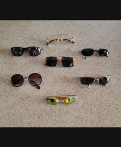 Seven Pair Of Sunglasses. Must Buy All $25