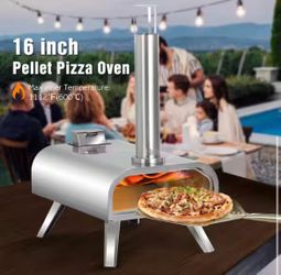 Wood pallets Pizza oven new in the box