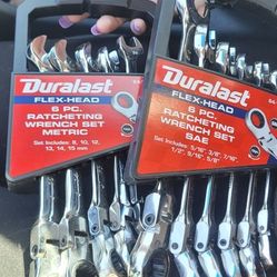Ratcheting Wrench Set
