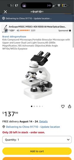 Portable microscope