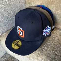 71/8 Used Some Like New Fitted Hats 
