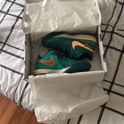 NIKE ZOOM LEBRON NXXT GEN GENERATION GEODE TEAL GREEN SZ 8.5