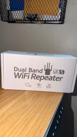 Dual Band WiFi 5 Repeater 1200Mbps