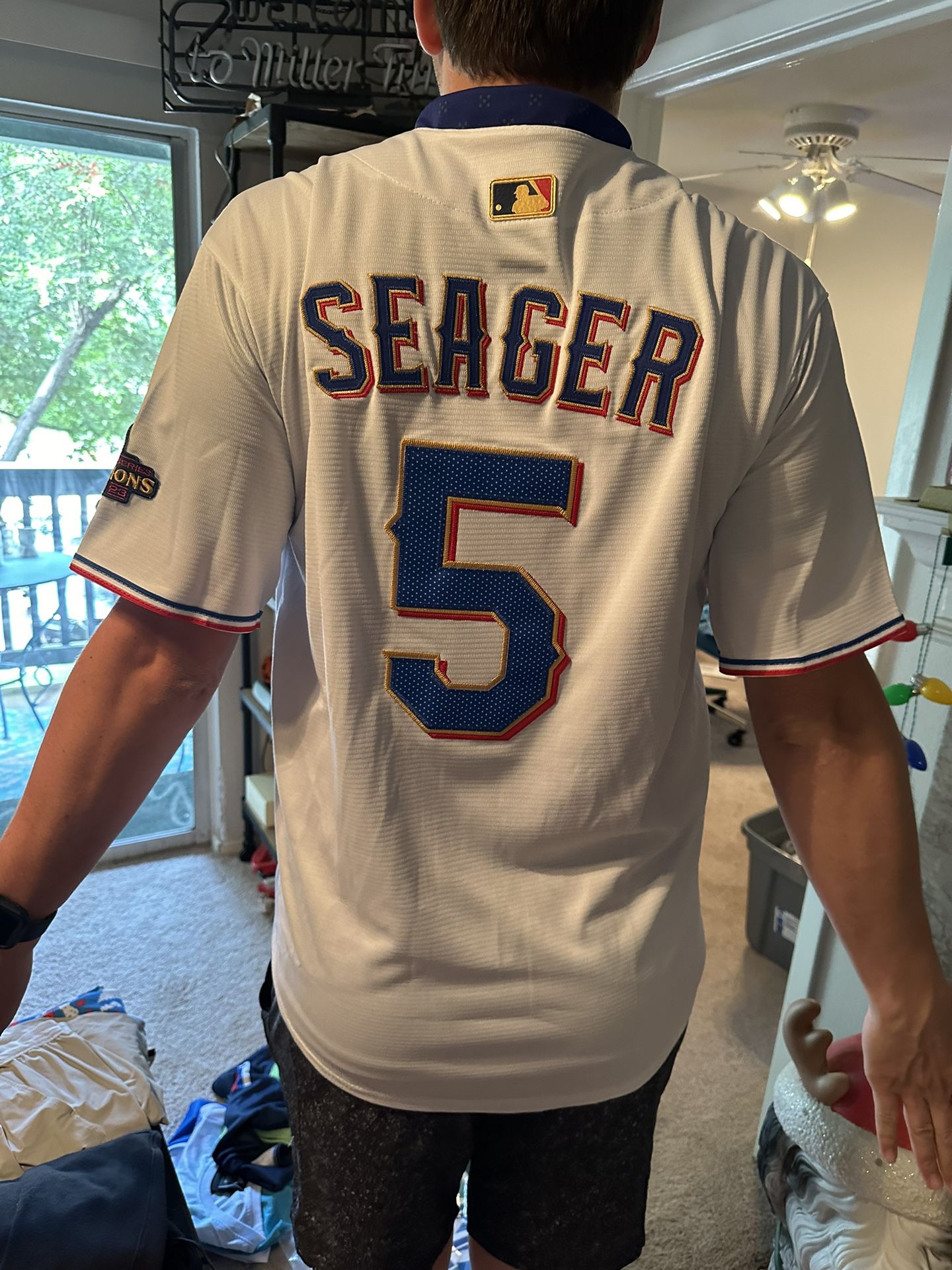 World Series CHAMPS!! Corey Seager #5 Texas Rangers Baseball Jersey ⚾️  Size: small - xxl 