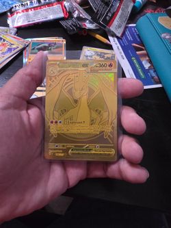 Mega Charizard Y EX Gold Pokémon Card