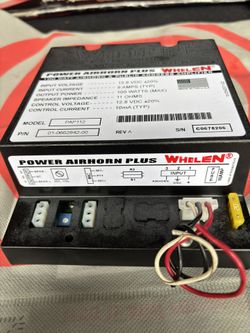 Whalen Air Horn & PA With Whalen 100 watt Speaker
