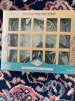 Metal puzzles set
