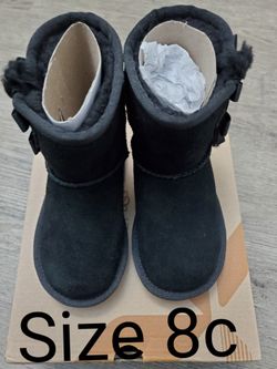 NEW- Toddlers Black Koolaburra Boots size 8c