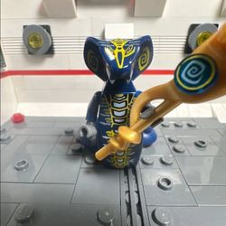 Lego Ninjago Skales Minifigure (With Staff)