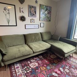 Sectional Sofa with Chaise Lounge 