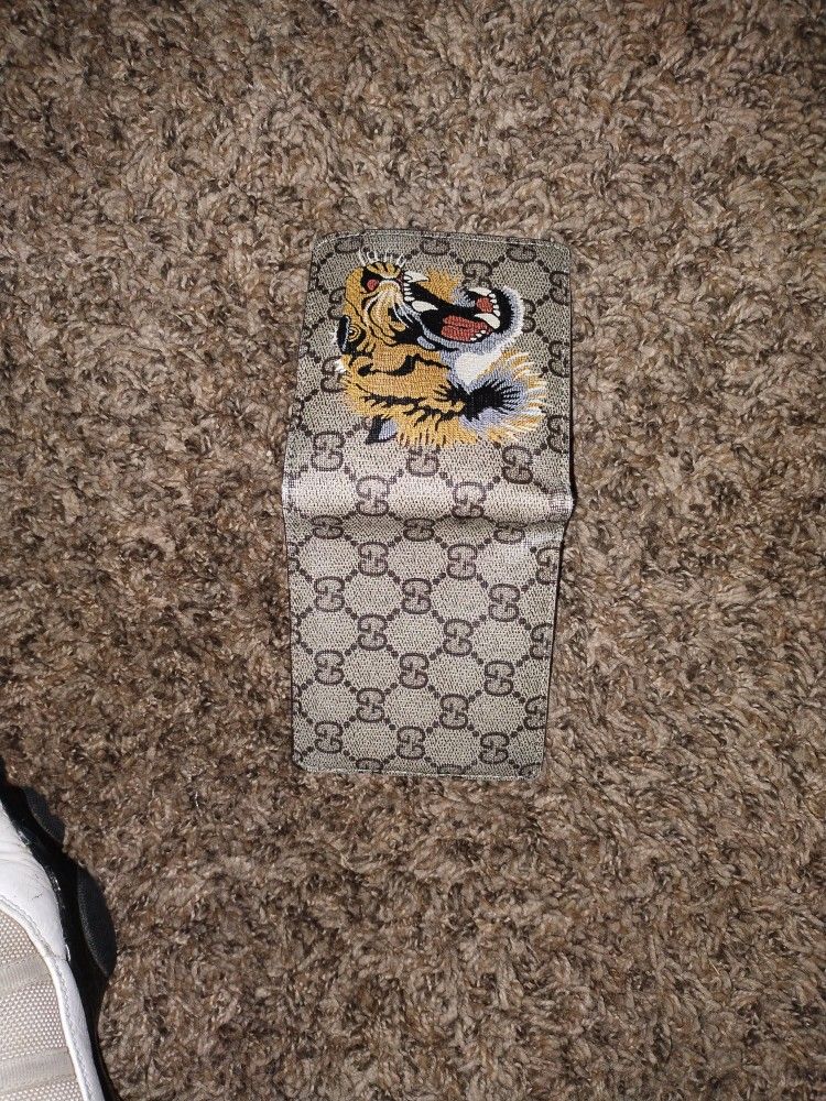 Gucci Tiger Print Wallet