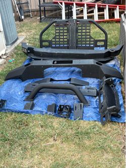 Front and rear bumper for Rubicon jeep