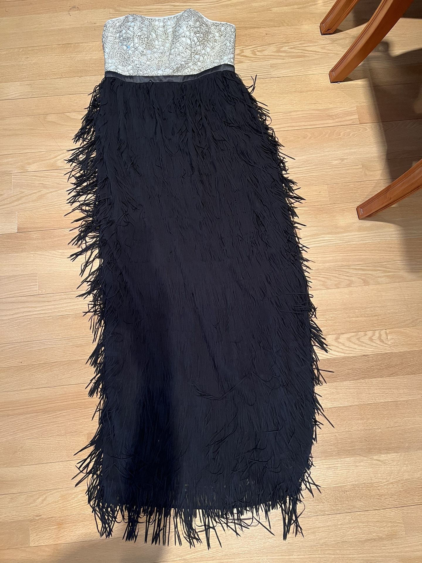 Nicole Miller Strapless Glam Dress