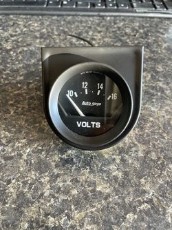 AUTO METER 2.3 Inch Voltmeter Gauge