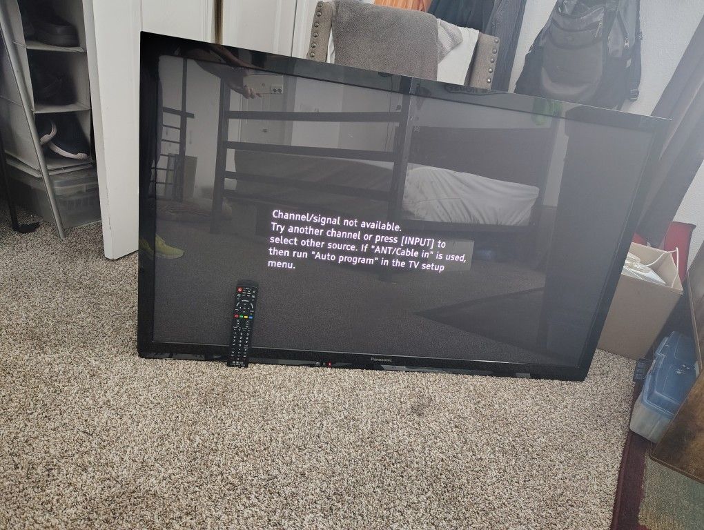 Plasma/HDTV 55" Television W/Remote