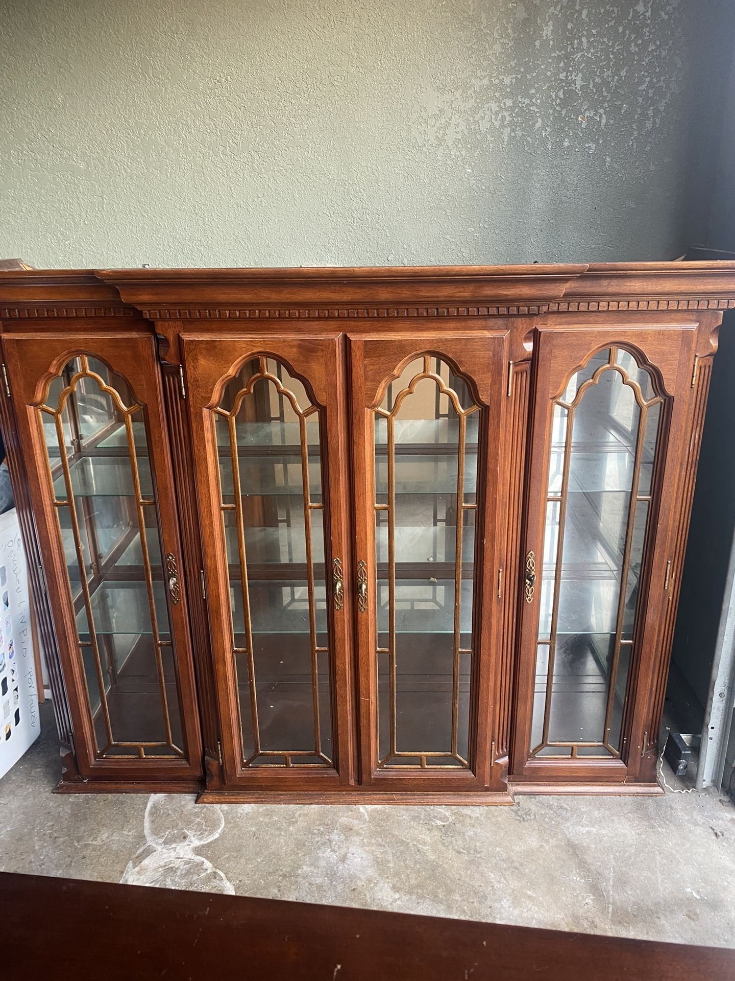 Vintage China Cabinet 