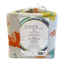 Piper Kids Bedding Twin Sheet Set