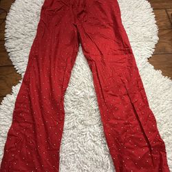 Tommy Hilfiger Red Pajama Pants Medium on tag  In very good condition