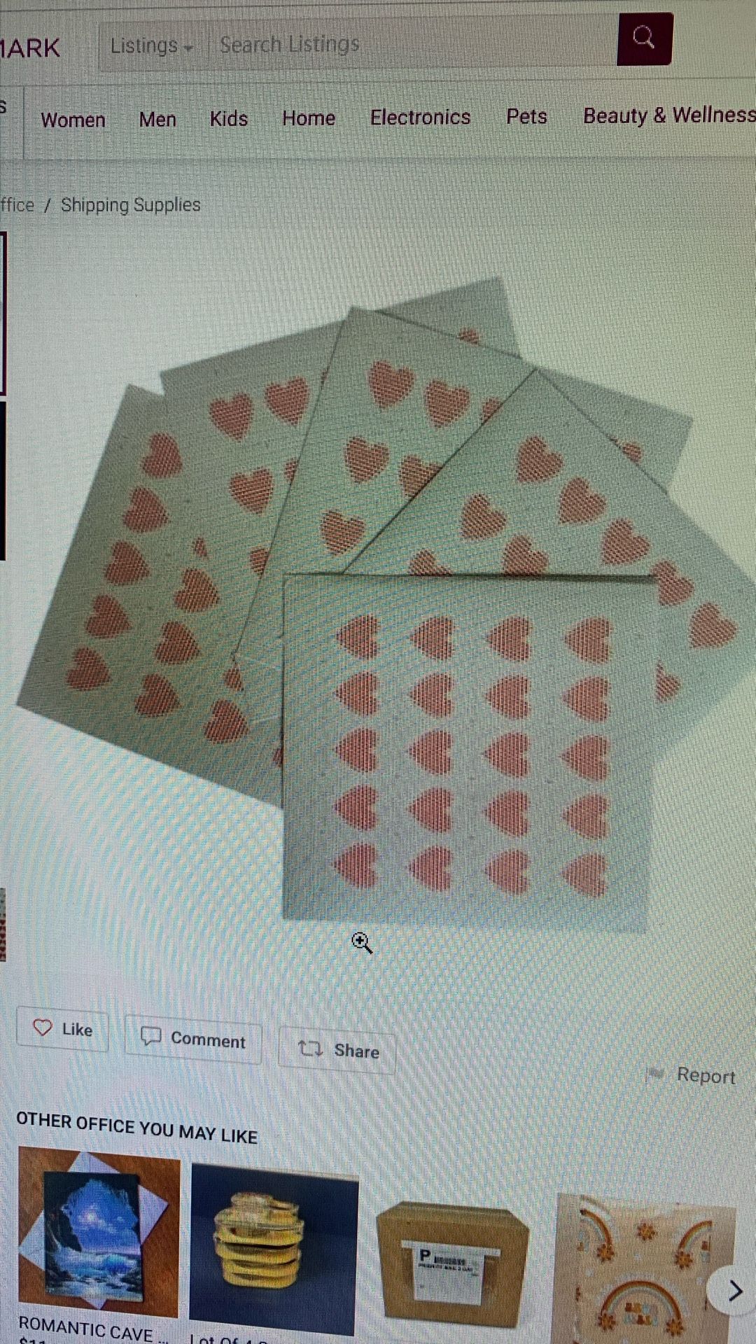 500 mabe Of Hearts Stamps 2020 Forever Postage Stamps USPS