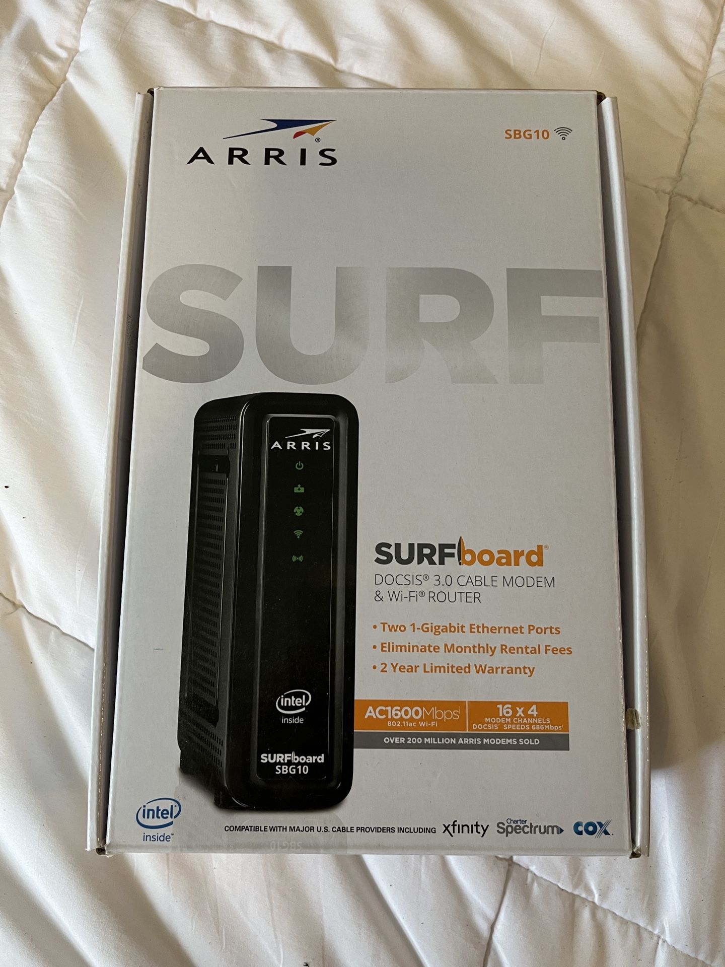 Arris Surfboard SBG10 Wifi Cable Modem