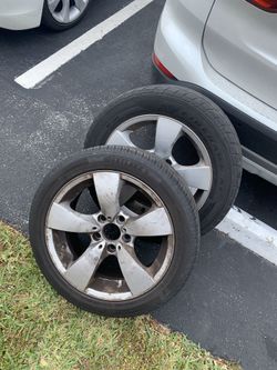 17inch bmw rims with tires