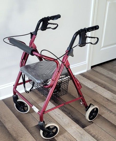 Red Junior Rollator