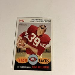 Hugh McElhenny 2006 Topps Heritage Card #FL-5