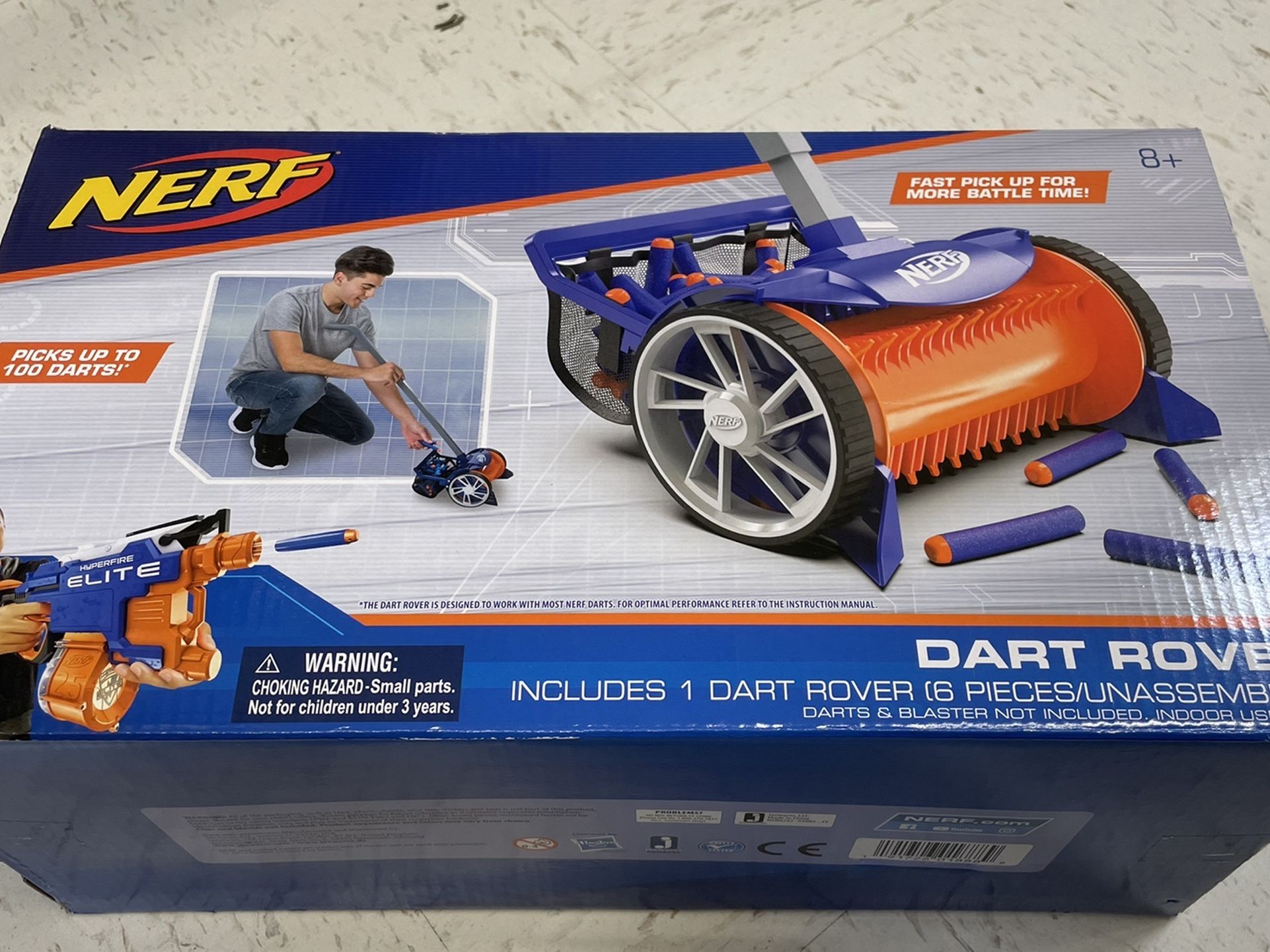 New Nerf Dart Rover