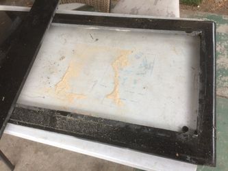 Stove top oven marble counter top