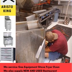 Restaurant Equipment Gas Fryer Oven Stove