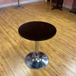 Black Circular Table