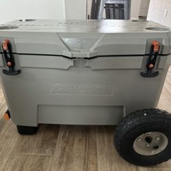 52 Qt Ozark Trail Cooler w/ Wheel Kit