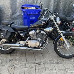 1996 Yamaha Virago 250, Clean Title, 444.4 Mileage