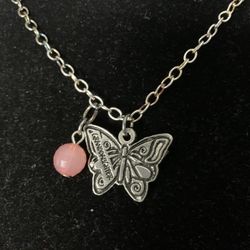  *Granddaughter Butterfly Necklace* 
