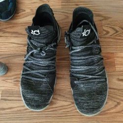 Nike Kd 10 Oreo Basketball Shoes