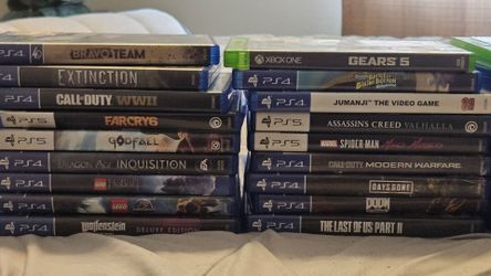 Ps5 ps5 and Xbox series x games