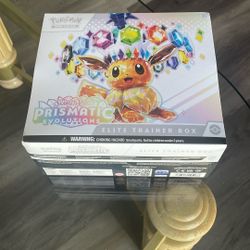 Pokemon Prismatic Evolutions ETB 🔥🔥🔥