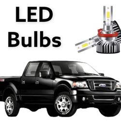 H13 LED Bulbs for Ford F150 F250 F350 Super Bright White 