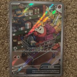 Fuecoco Illustration Rare In Pokemon Card 