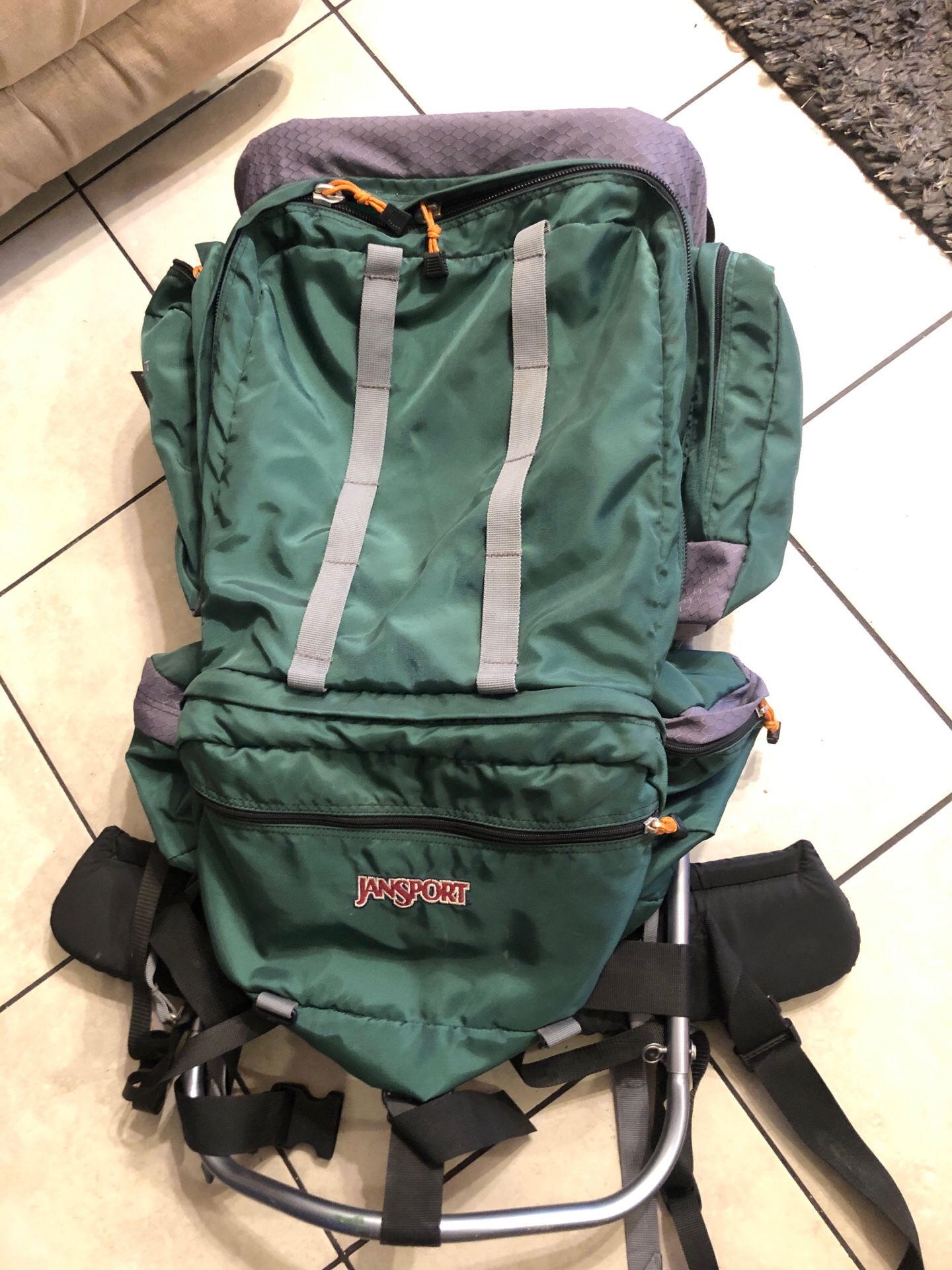 Vintage Jansport hiking backpack