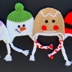 Handmade Christmas Hats, Beanies 