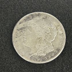 1921-S US Morgan Silver Dollar Good Details 