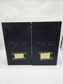 Lot Of (2) Sony PlayStation 2 SCPH-30001 R, Fat PS2 (For Parts/as Is)