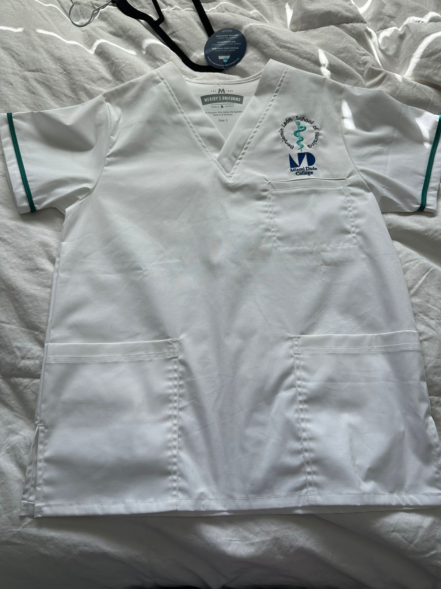 MDC Nursing Clinical Tops. New, Never Used. One Is XXS And The Other One Is Small