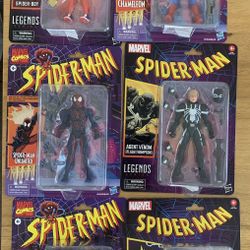 Marvel Legends Spiderman Set