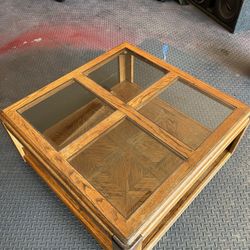 NEED GONE Vintage Wood Coffee Table