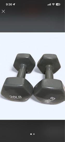 20 Pounds Dumbells Set