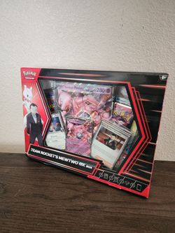 Team Rockets Mewtwo Ex box
